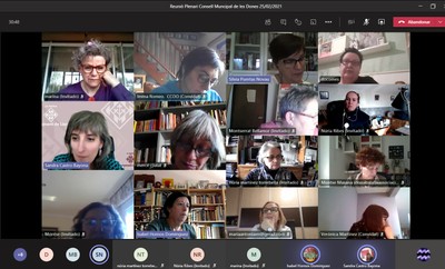 El Plenari del Consell Municipal de les Dones estableix el calendari de treball per aquest 2021image.jpg